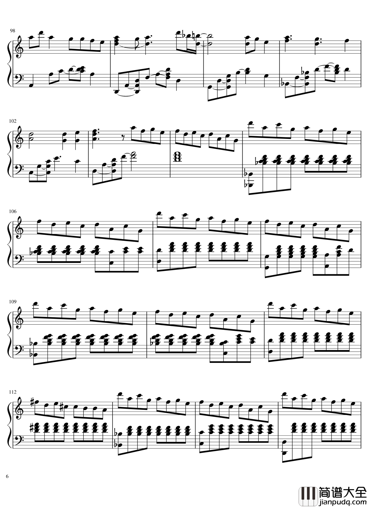 Tear_Rain钢琴谱_东方同人音乐_东方project