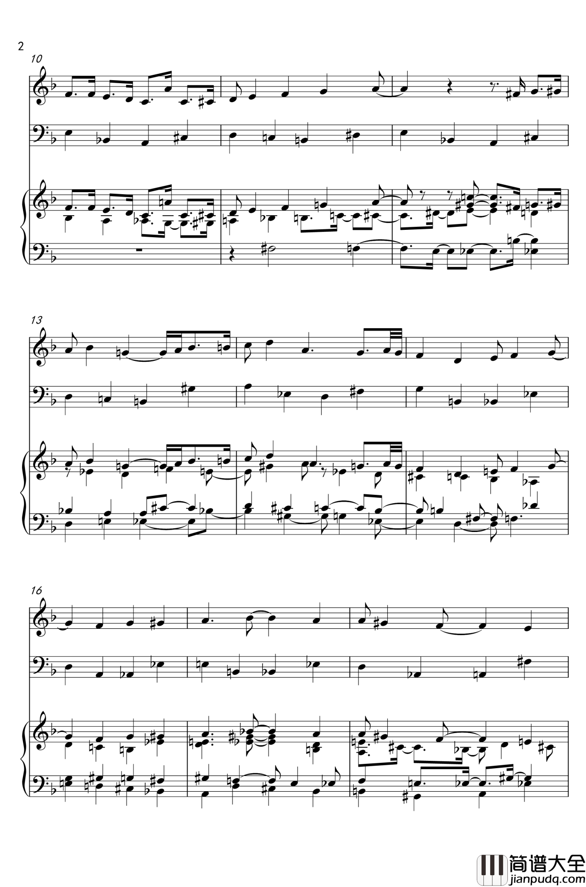 贝多芬遇上憨豆先生钢琴谱_榕剑