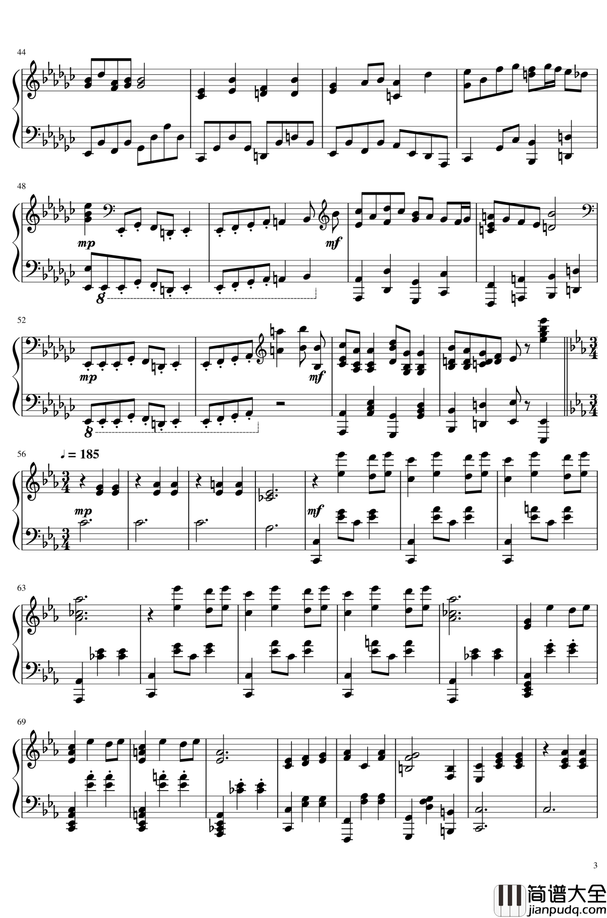 Who_Killed_U.N._Owen钢琴谱_东方同人音乐_东方project