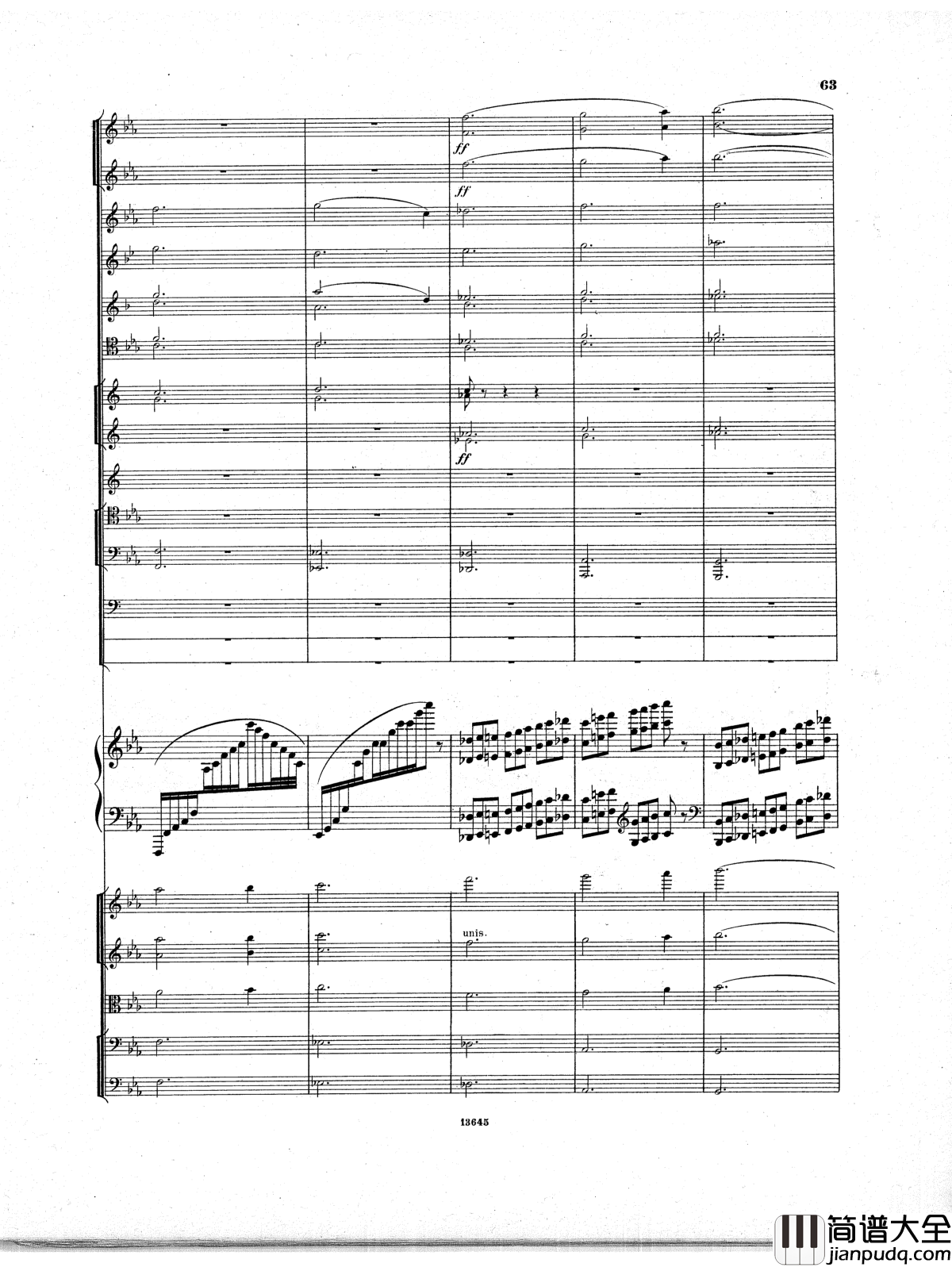 Lyapunov_降E小调第一钢琴协奏曲_Op.4钢琴谱_Lyapunov