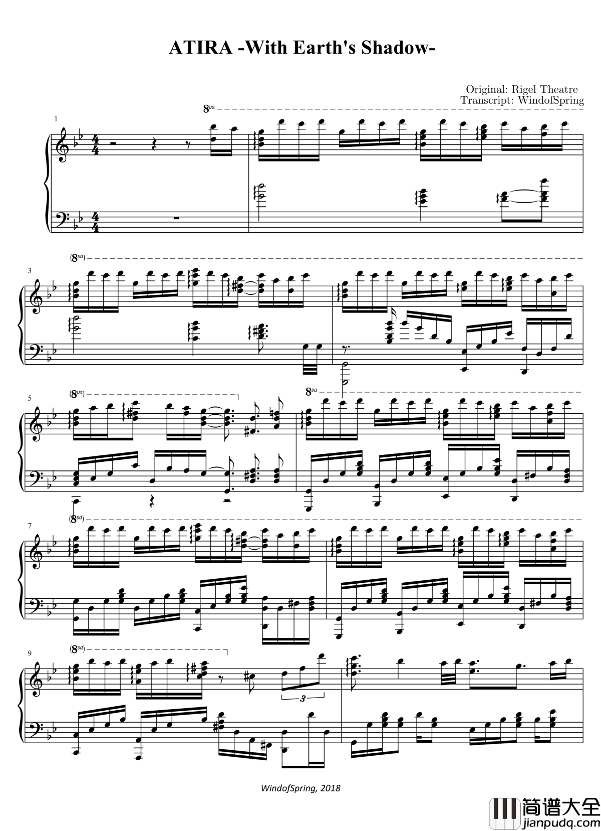 ATRIA__With_Earth’s_Shadow_钢琴谱_Rigel_Theatre