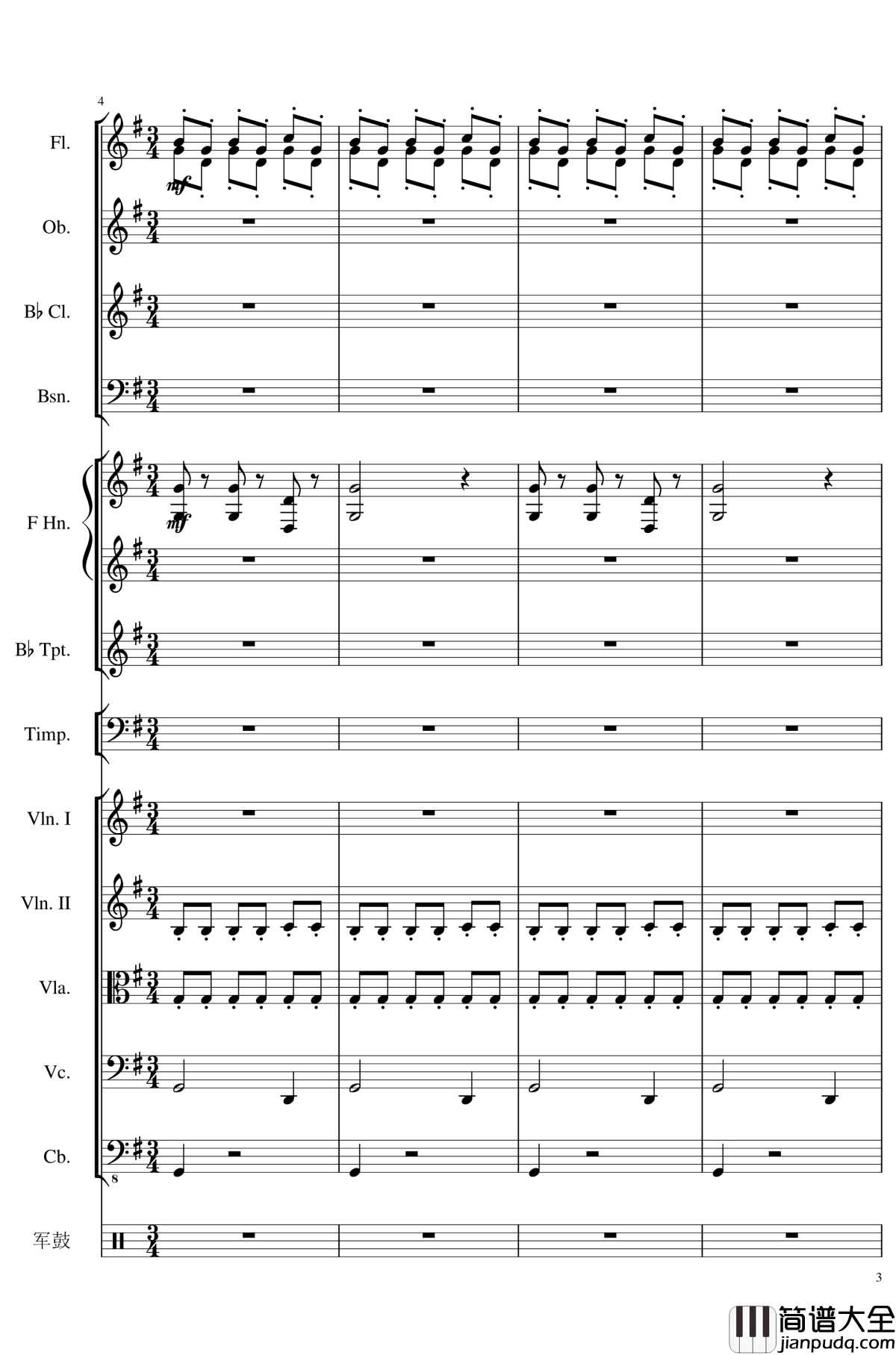 4_Contredanse_for_Chamber_Orchestra,_Op.120钢琴谱_No.4_一个球