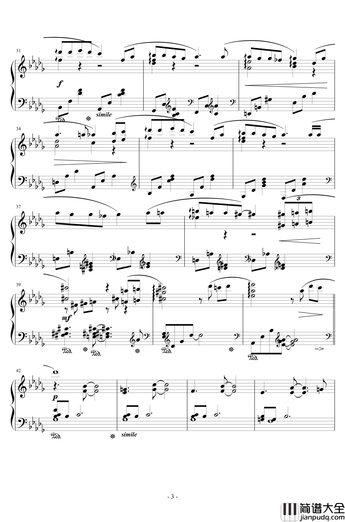 いのちの名前钢琴谱_李小熊改编_広橋真紀子