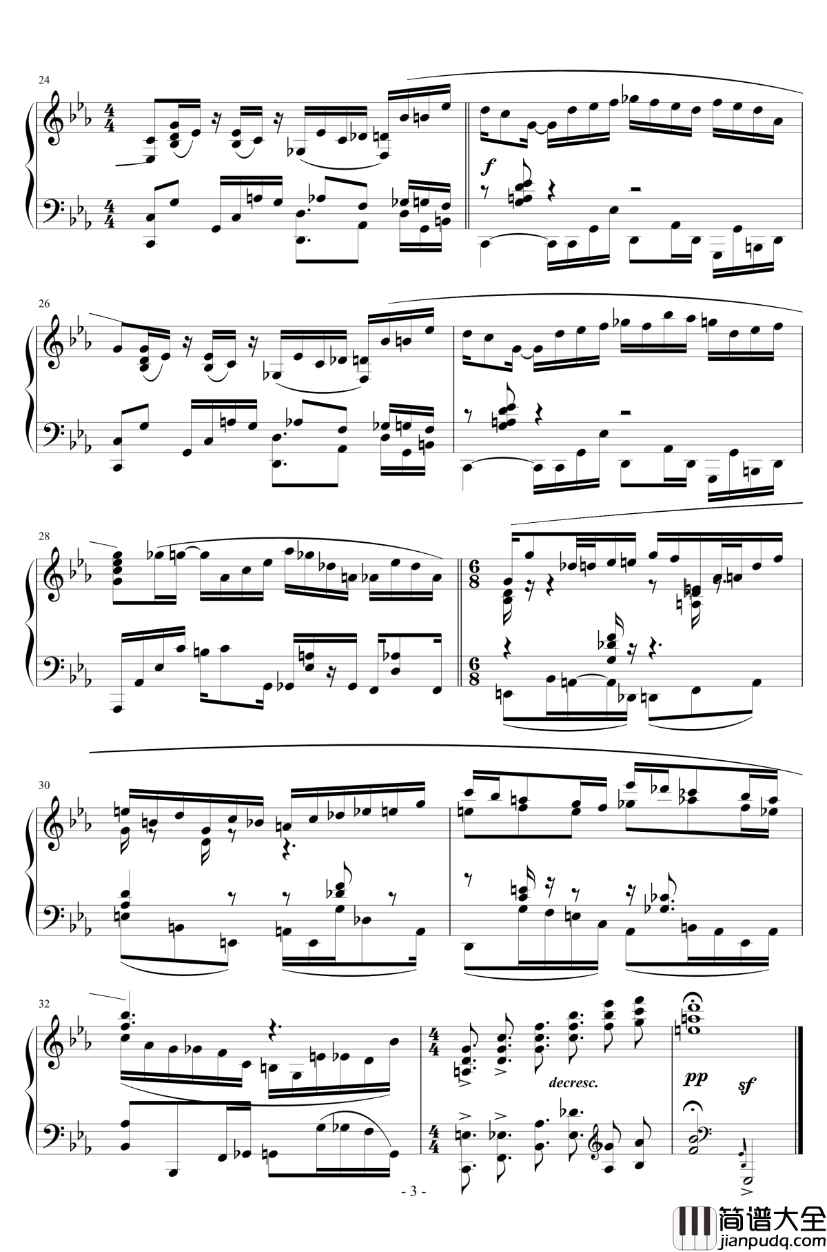 Moments_Musicaux钢琴谱_thisisit2009