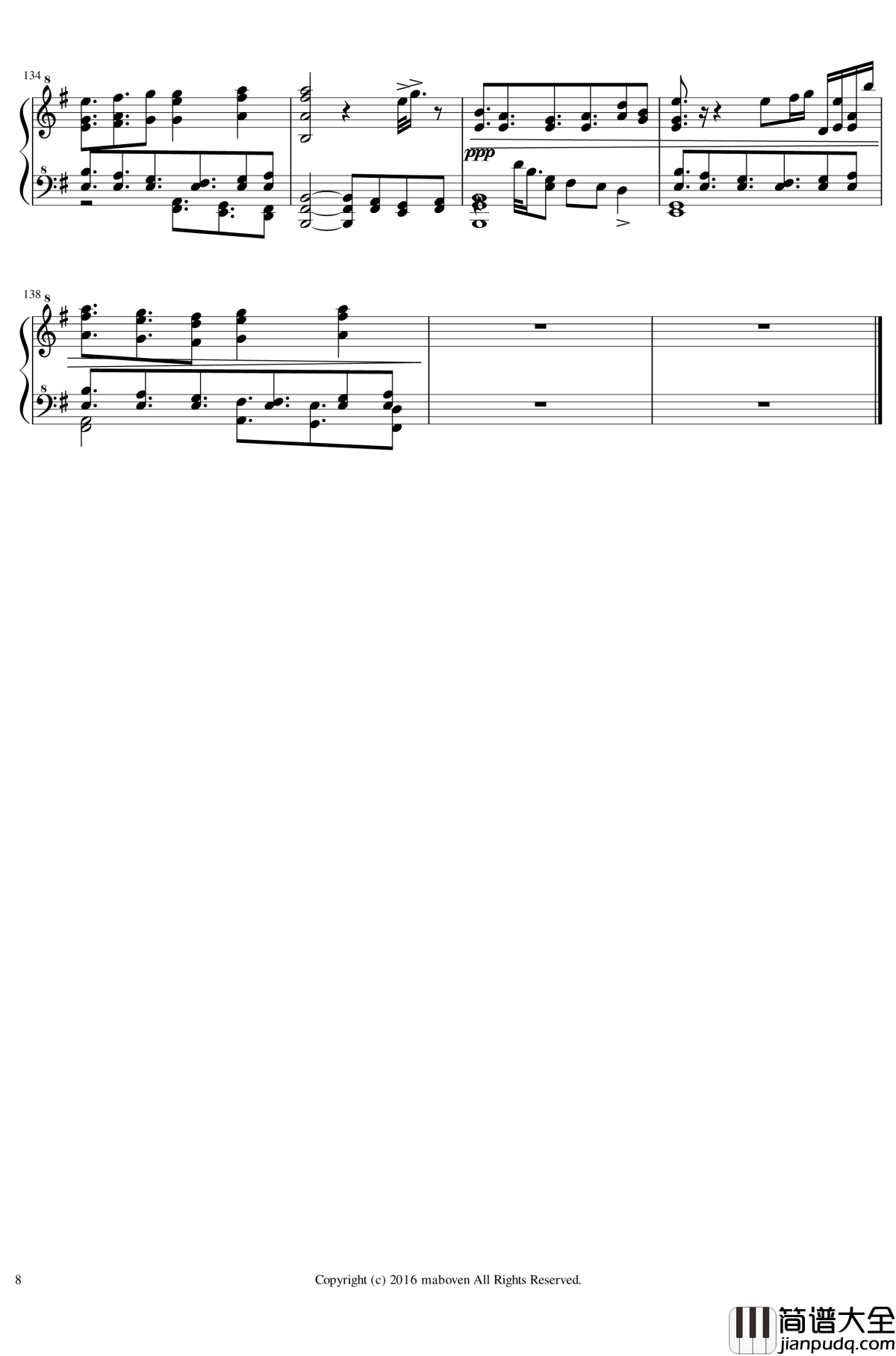 明治十七年的上海爱丽丝钢琴谱_东方project