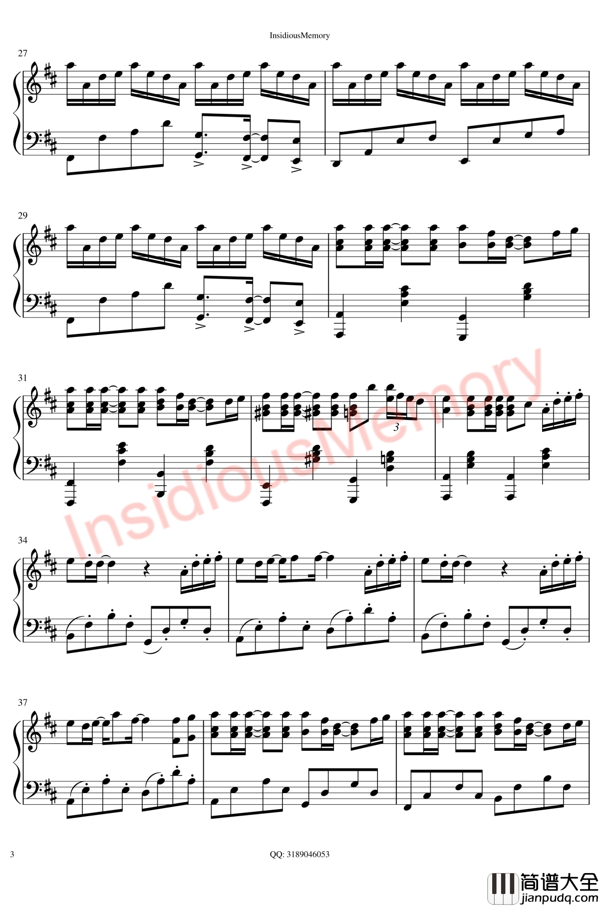 Summer钢琴谱_久石让