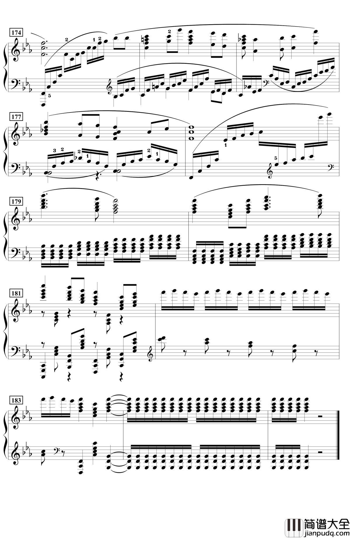 山丹丹开花红艳艳钢琴谱_改编版_王建中