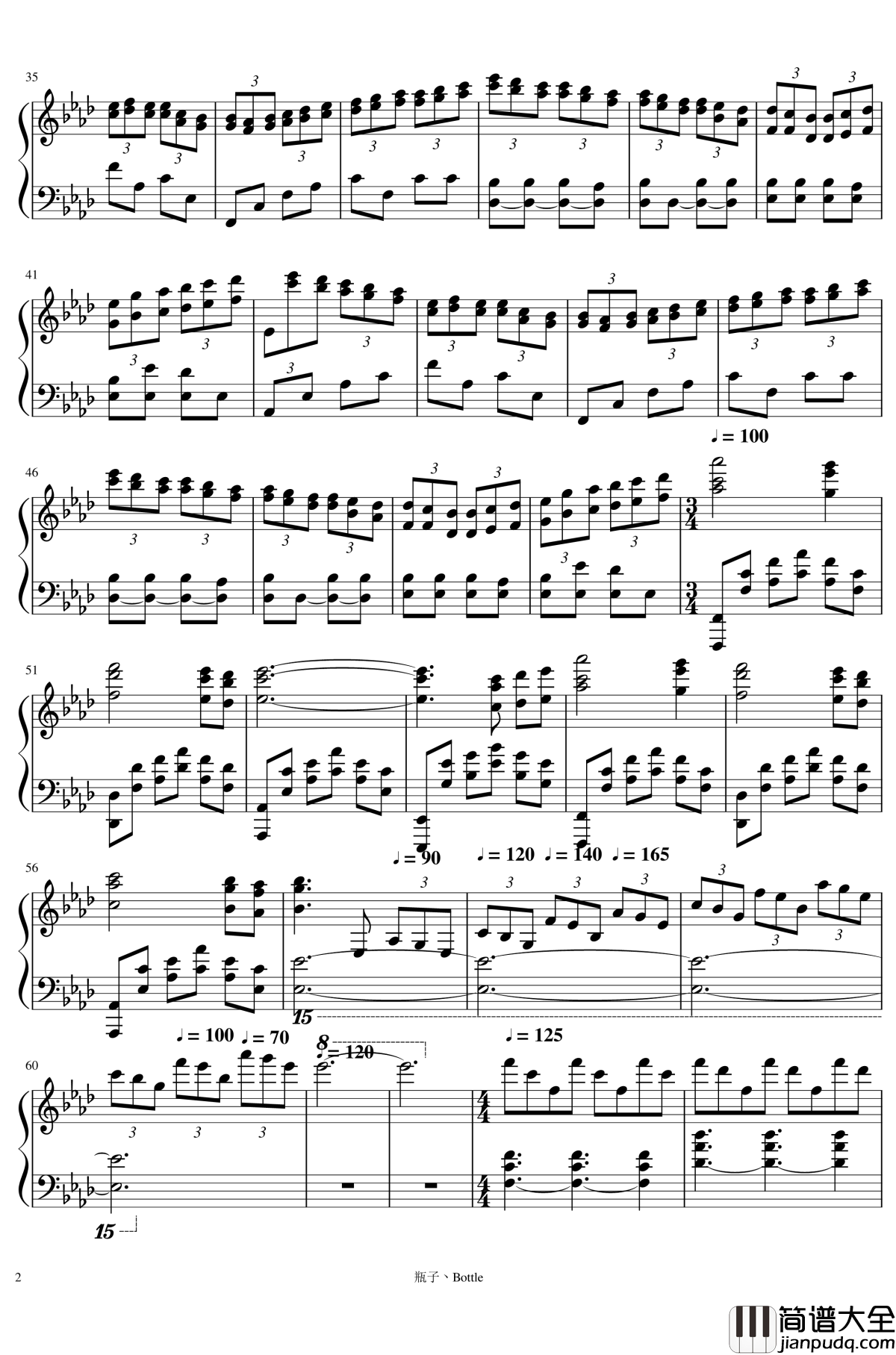 我的一切钢琴谱_All_of_Me_马克西姆_Maksim·Mrvica