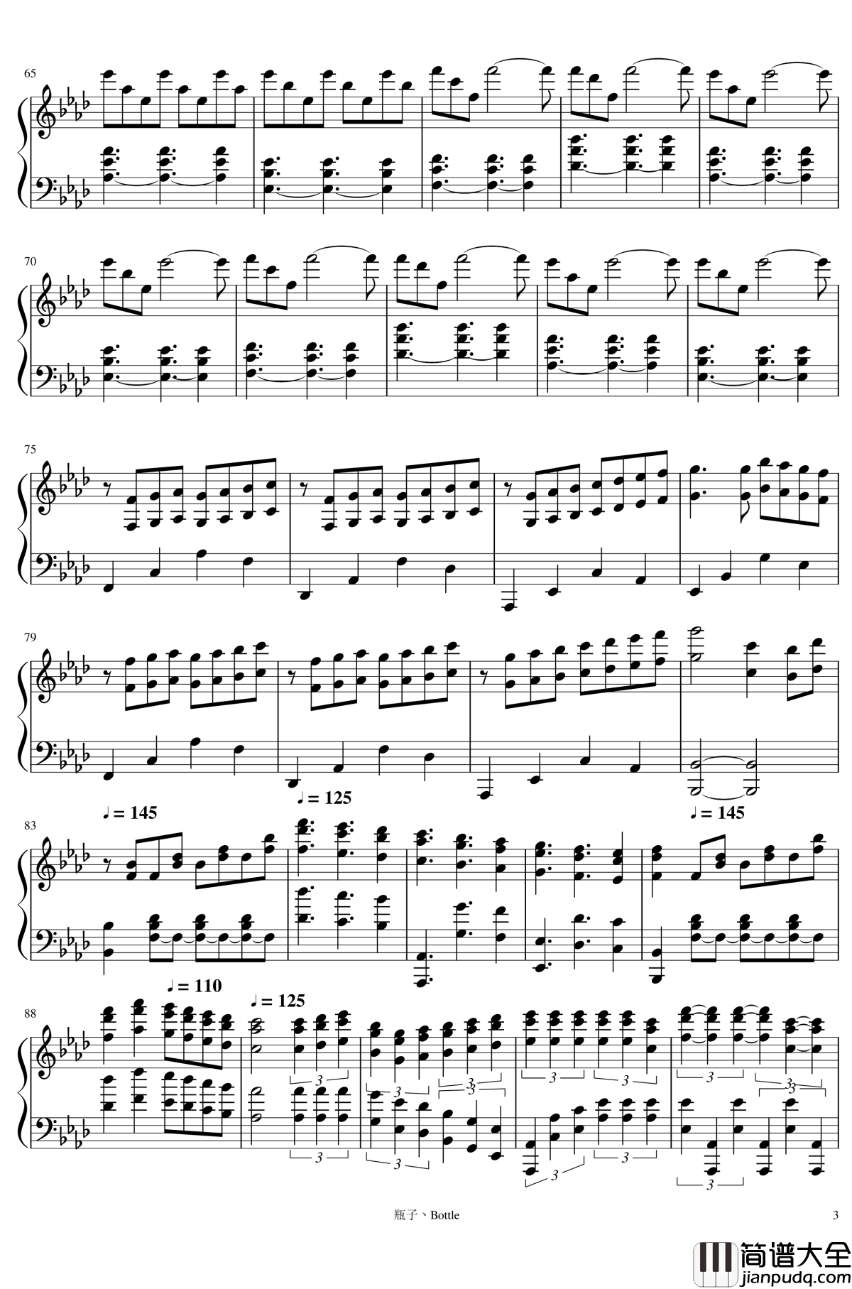 我的一切钢琴谱_All_of_Me_马克西姆_Maksim·Mrvica