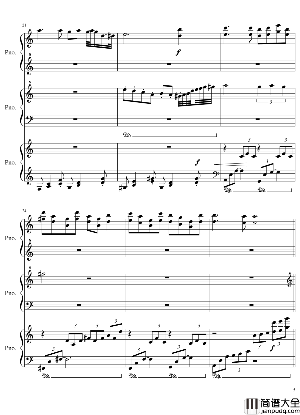 由红魔乡到永夜抄的旋律钢琴谱_东方projec