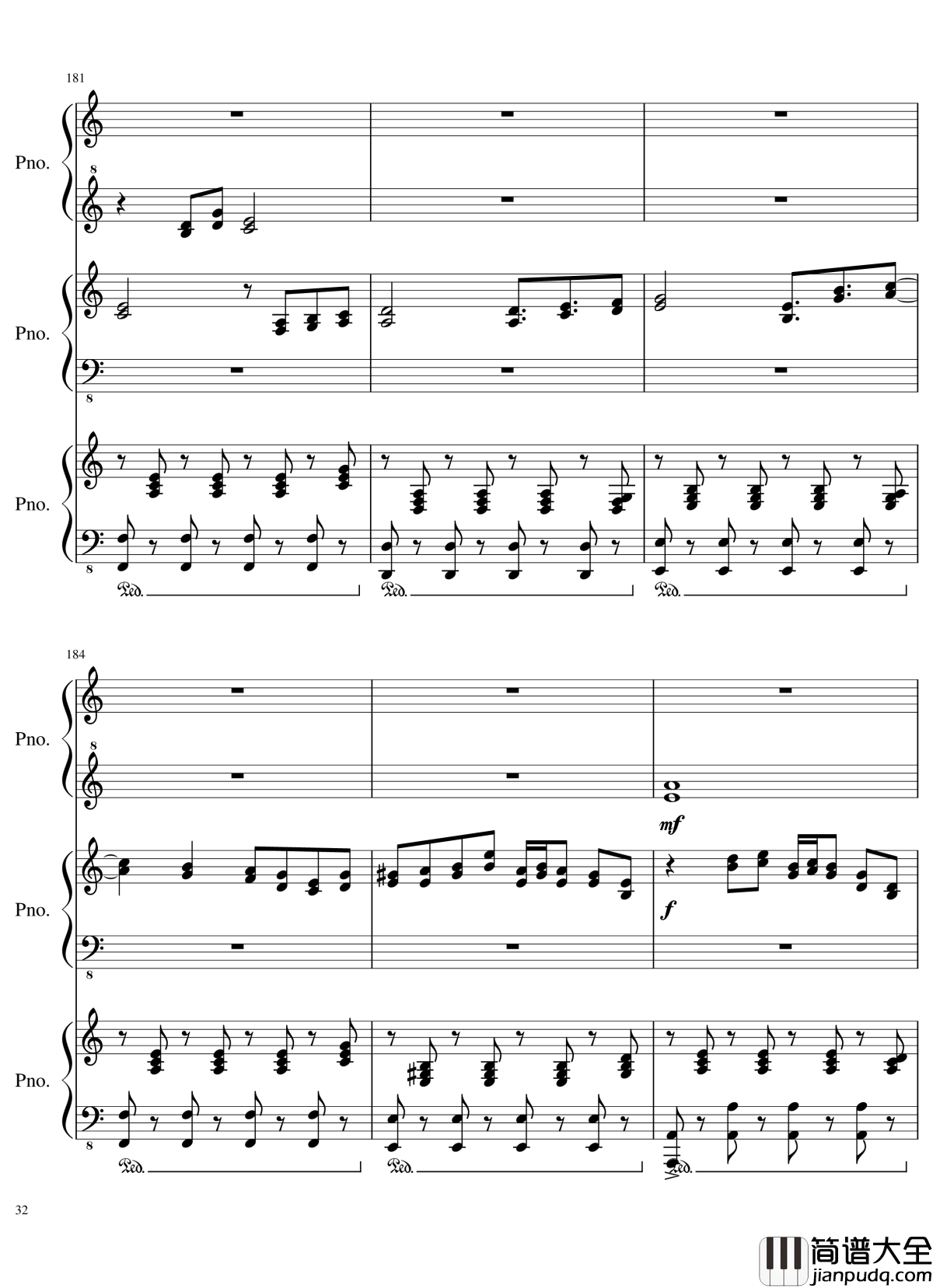 由红魔乡到永夜抄的旋律钢琴谱_东方projec