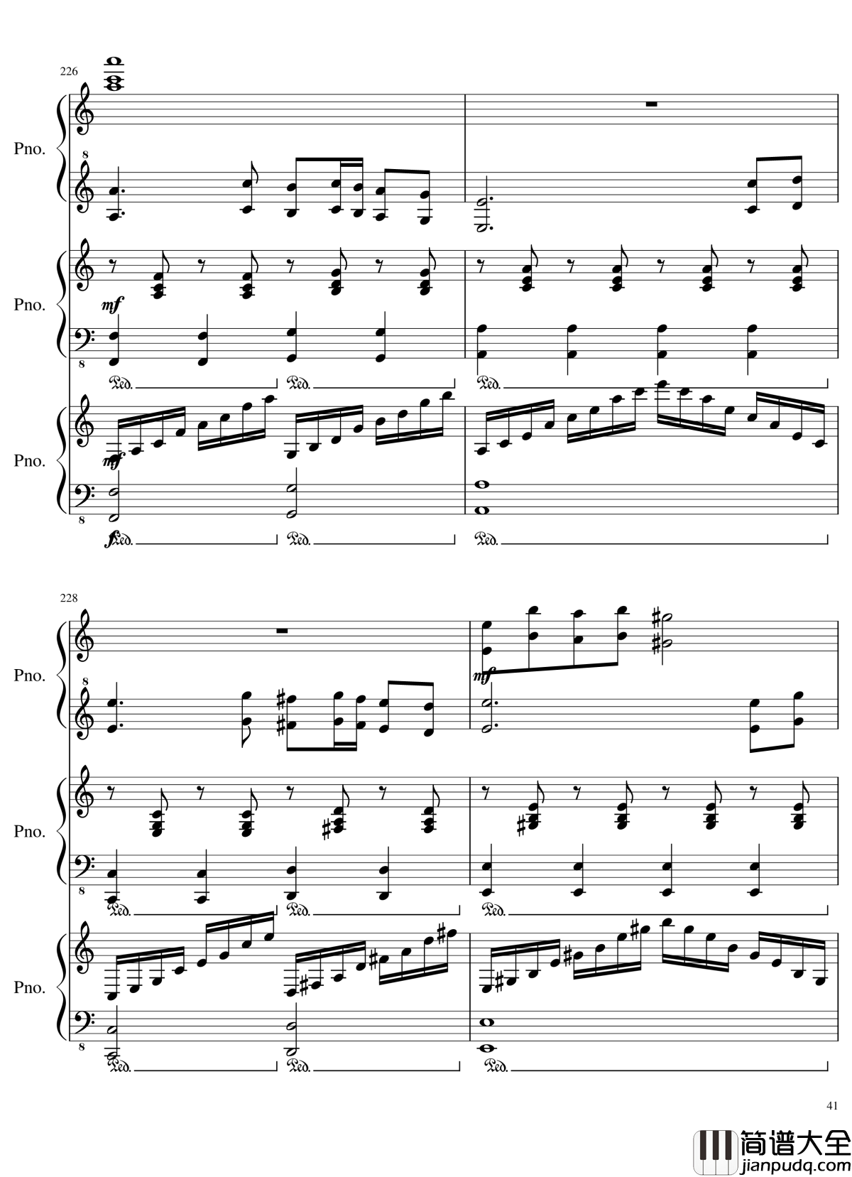 由红魔乡到永夜抄的旋律钢琴谱_东方projec