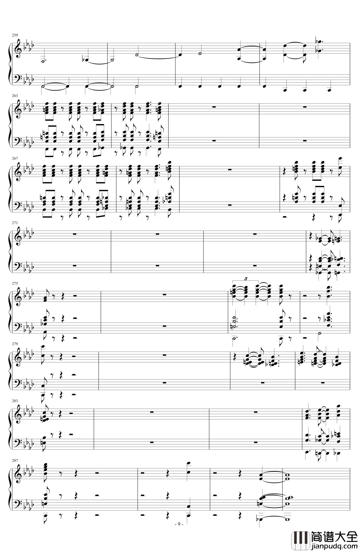 Caravan钢琴谱_爆裂鼓手