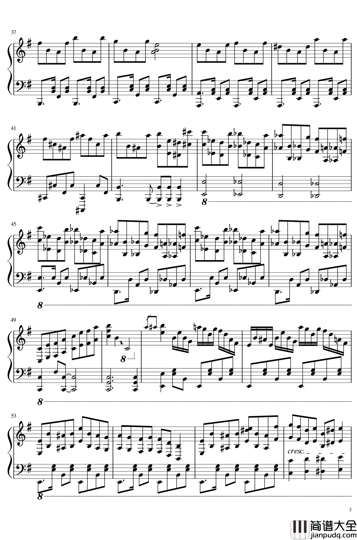 クレイジーバックダンサーズ钢琴谱_Crazy_Back_Dancers_东方project