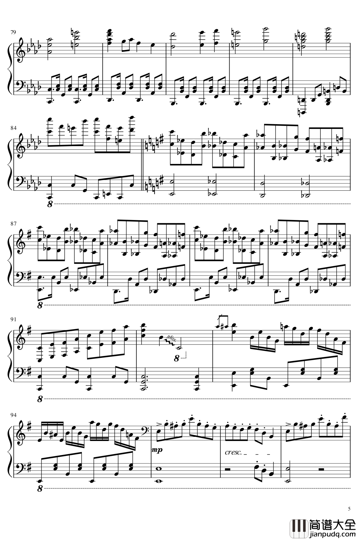 クレイジーバックダンサーズ钢琴谱_Crazy_Back_Dancers_东方project