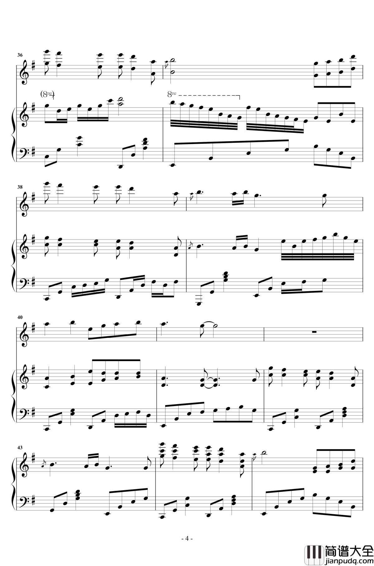 忧伤还是快乐钢琴谱_华丽弹唱_K.Williams