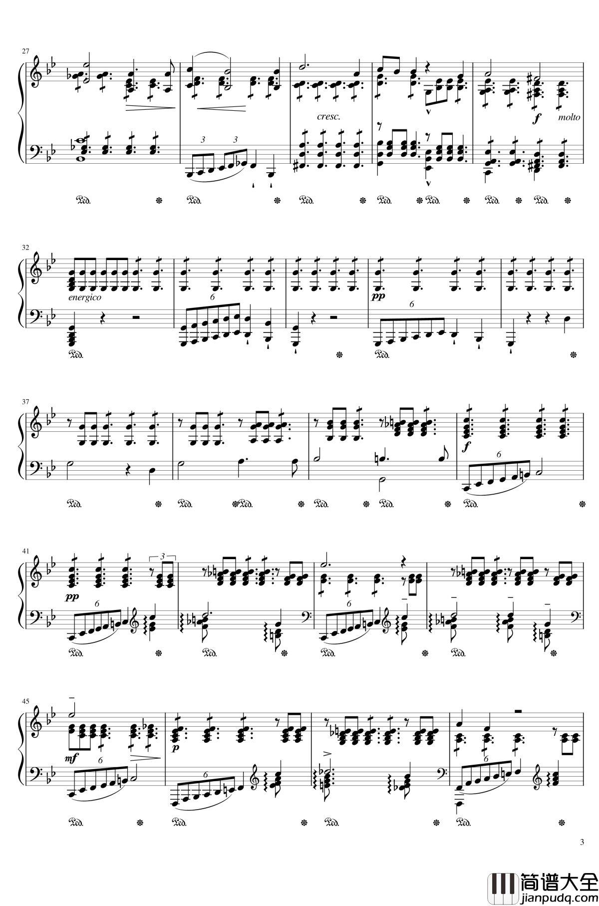 魔王钢琴谱_Erlkoenig_李斯特