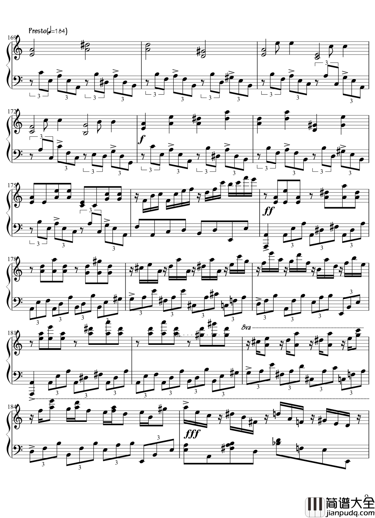 原初的节拍_~_Pristine_Beat钢琴谱_东方辉针城_东方project