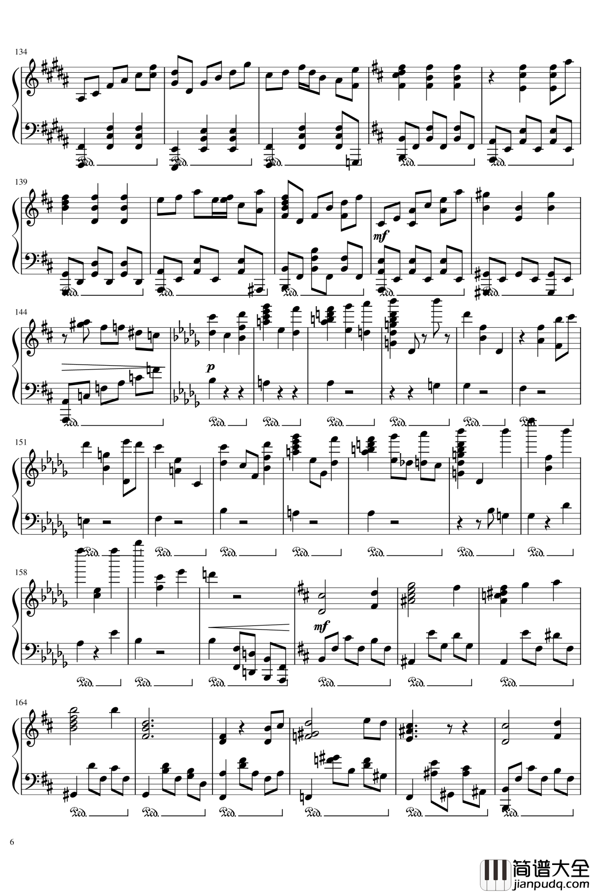 妖怪之山_~_Mysterious_Mountain钢琴谱_东方风神录_东方project