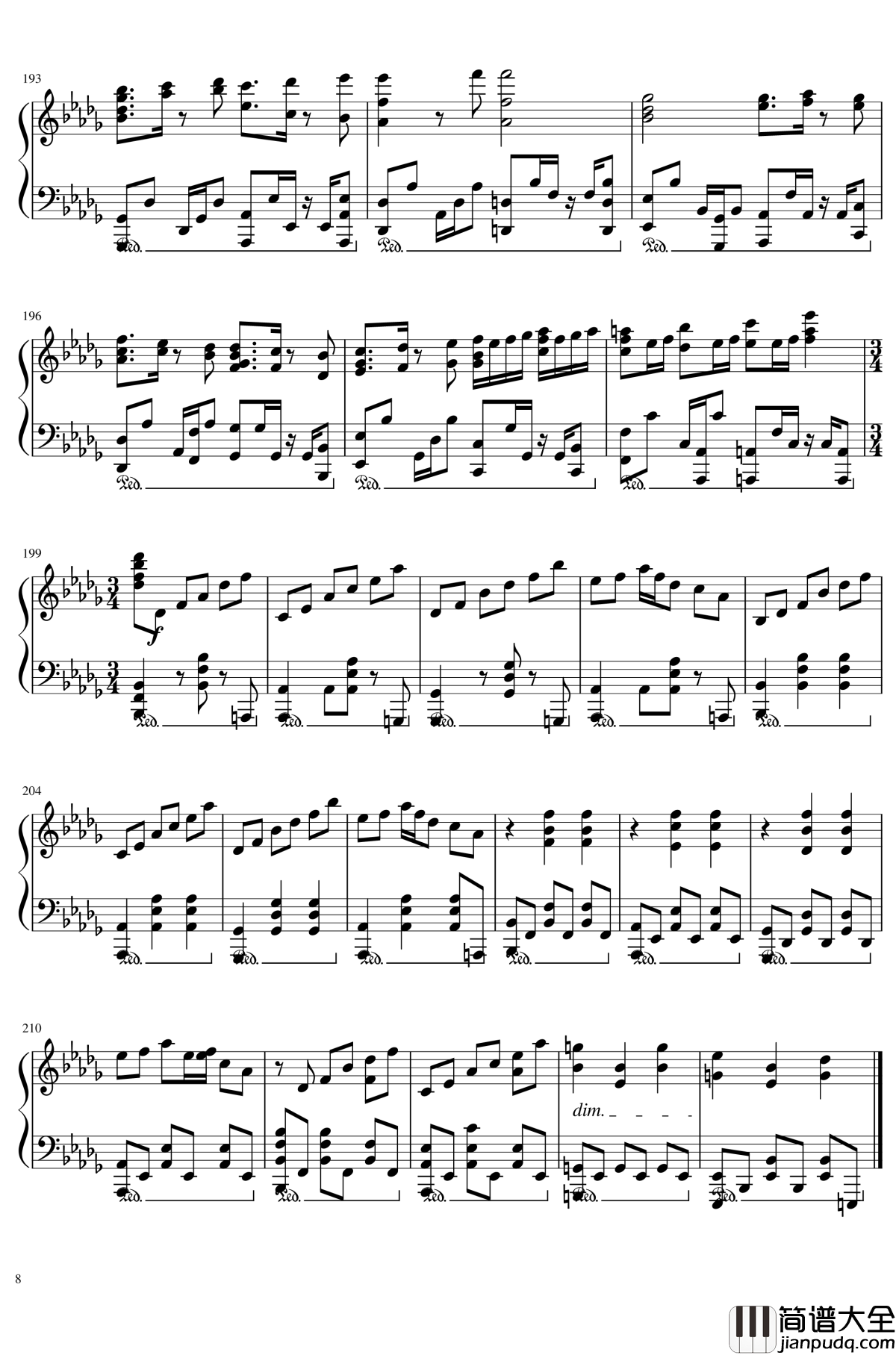 妖怪之山_~_Mysterious_Mountain钢琴谱_东方风神录_东方project