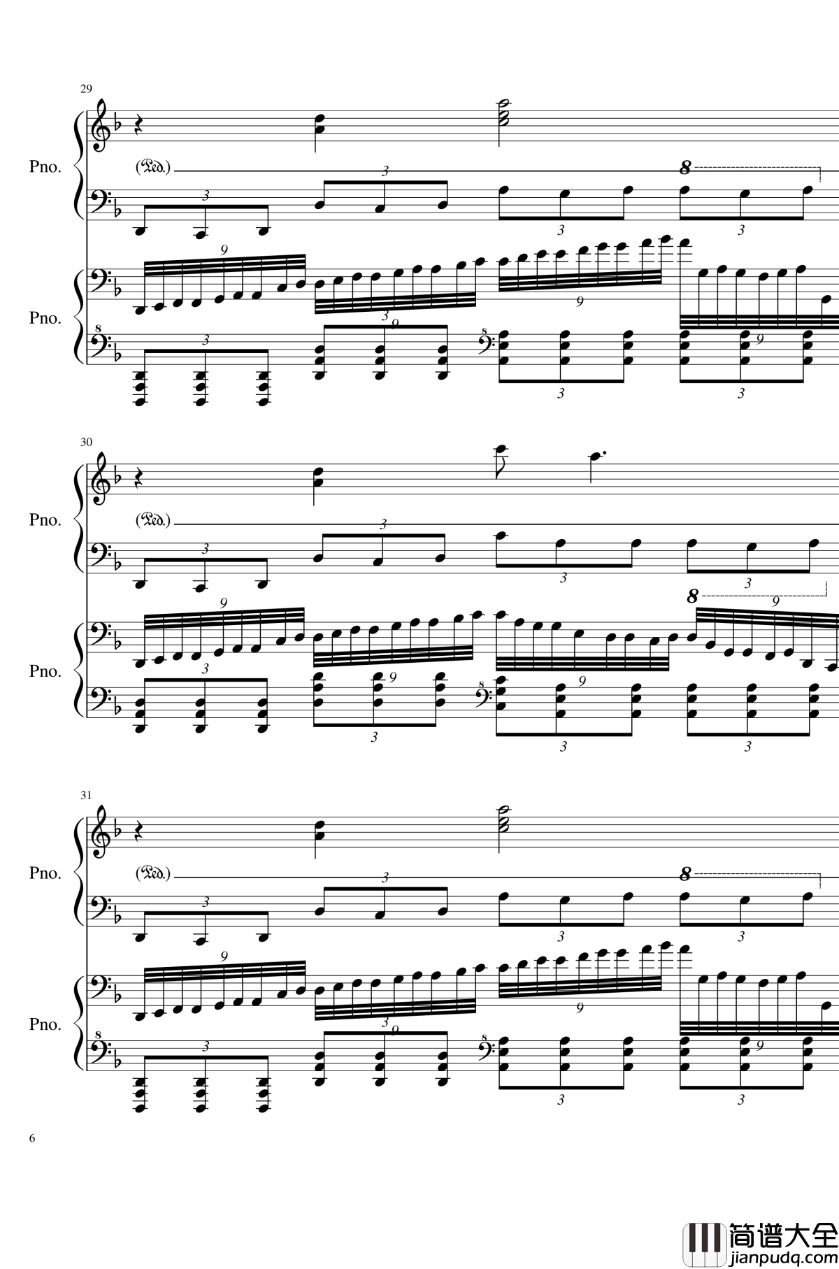 Bad_Apple钢琴谱_Full_Version_Bad_Apple_Full_Version_nomico_zun