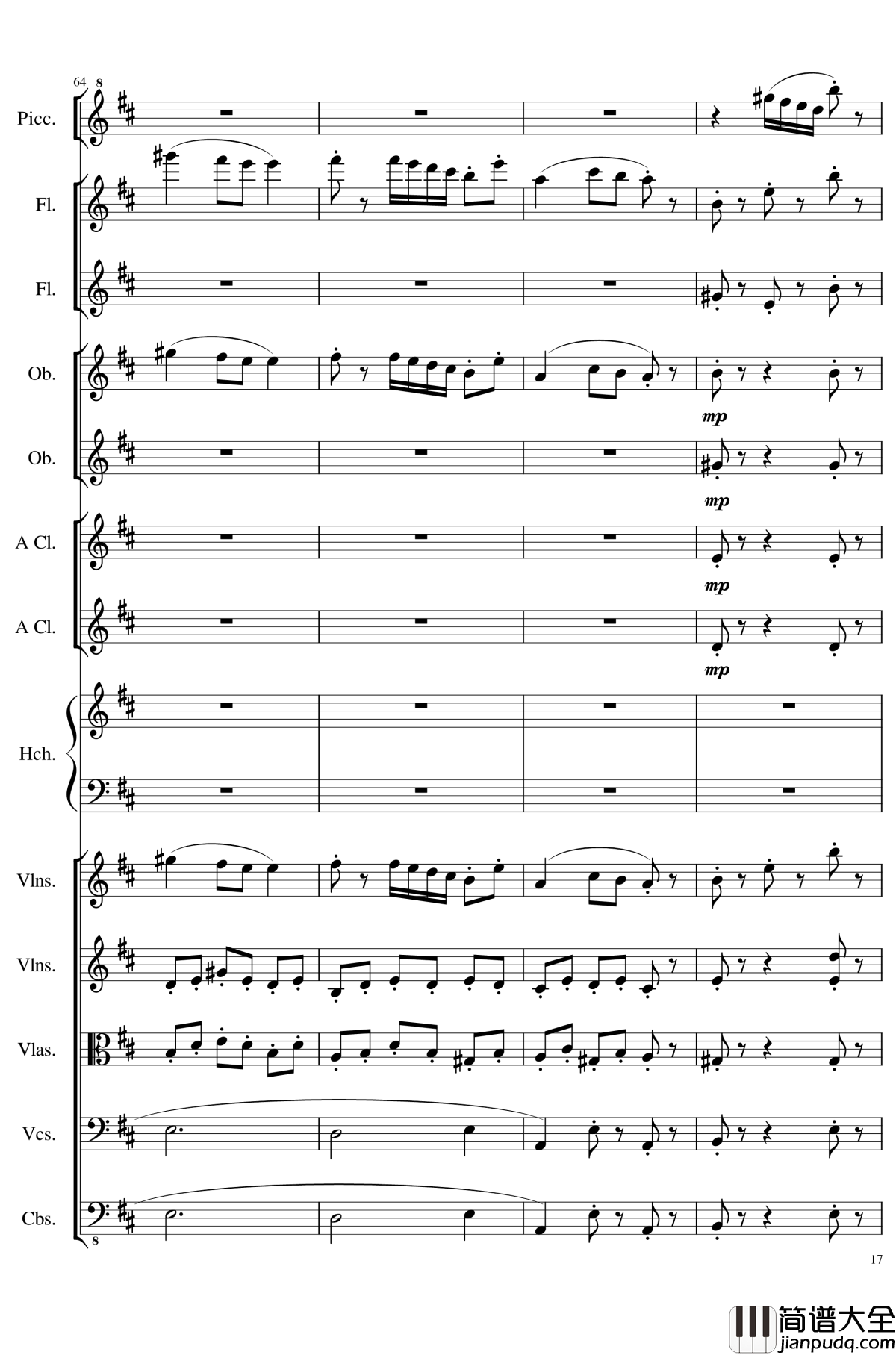 7_Contredanses_No.1_7,_Op.124钢琴谱_7首乡村舞曲，第一至第七，作品124_一个球