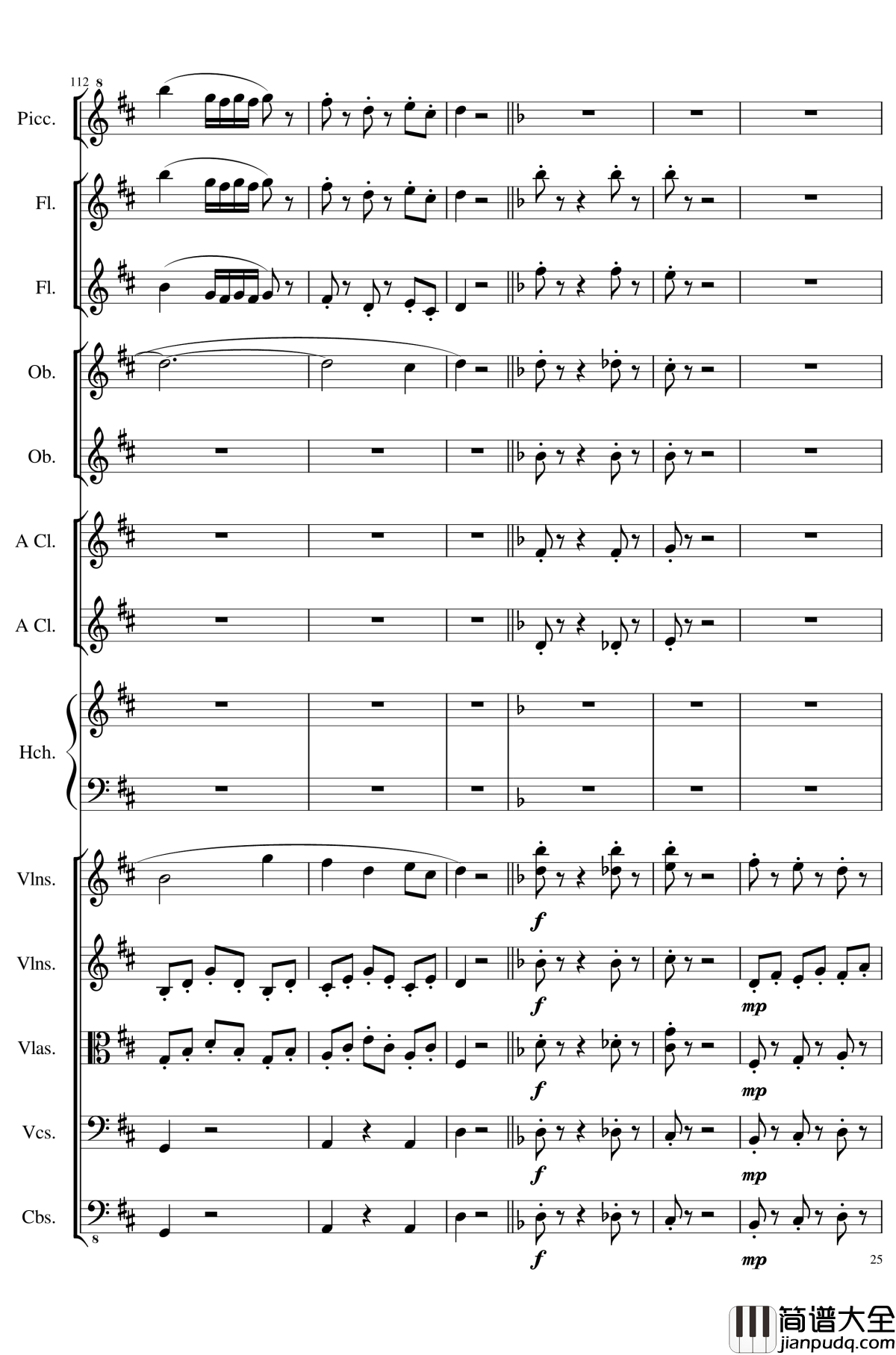 7_Contredanses_No.1_7,_Op.124钢琴谱_7首乡村舞曲，第一至第七，作品124_一个球