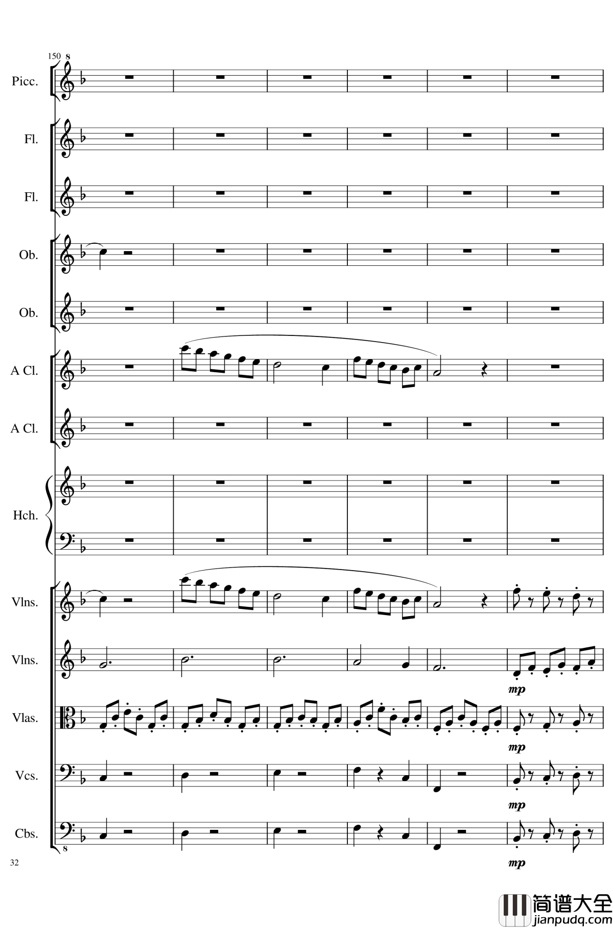 7_Contredanses_No.1_7,_Op.124钢琴谱_7首乡村舞曲，第一至第七，作品124_一个球