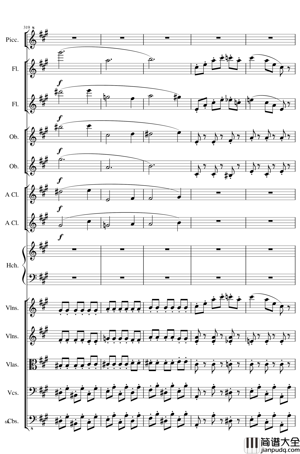 7_Contredanses_No.1_7,_Op.124钢琴谱_7首乡村舞曲，第一至第七，作品124_一个球