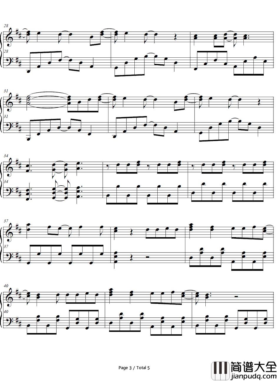 7钢琴谱_FLOW×GRANRODEO_seven__七大罪ED1