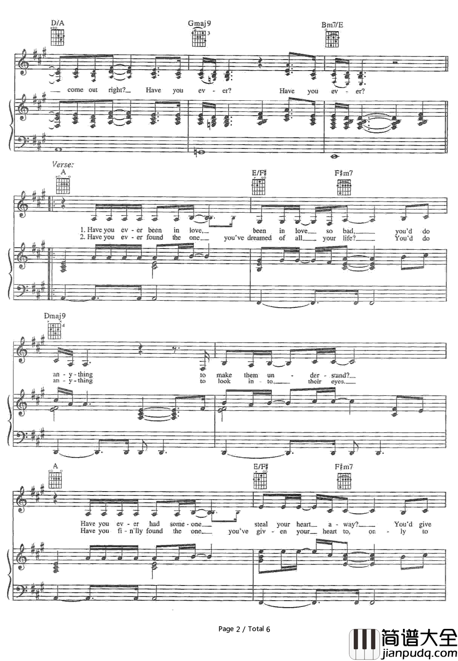 Have_You_Ever钢琴谱_Brandy