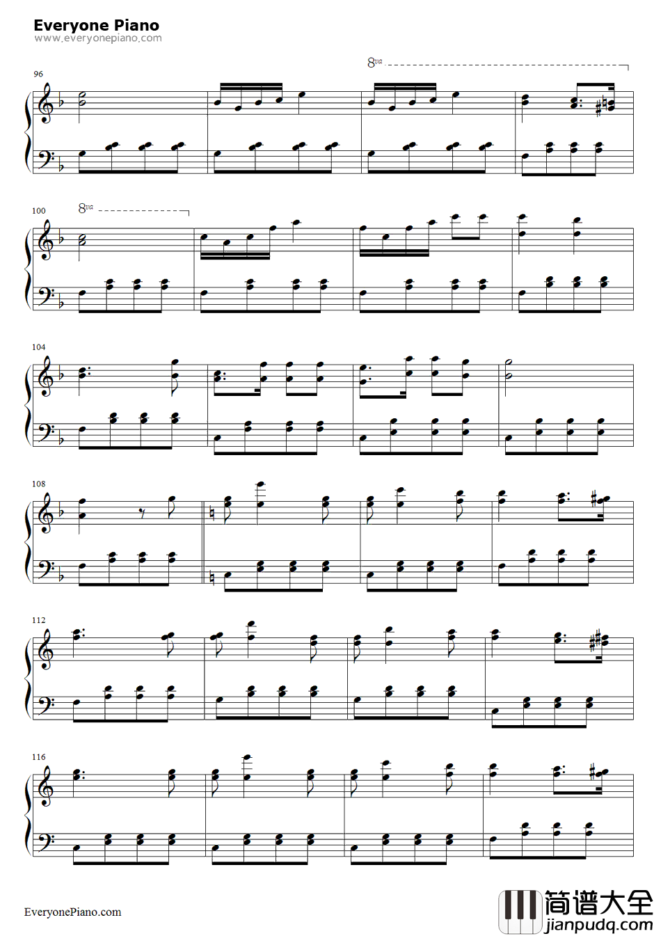 海涛钢琴谱_布兰克_海洋之波