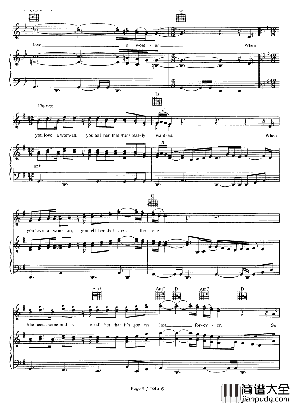 Have_You_Ever_Really_Loved_a_Woman钢琴谱_Bryan_Adams