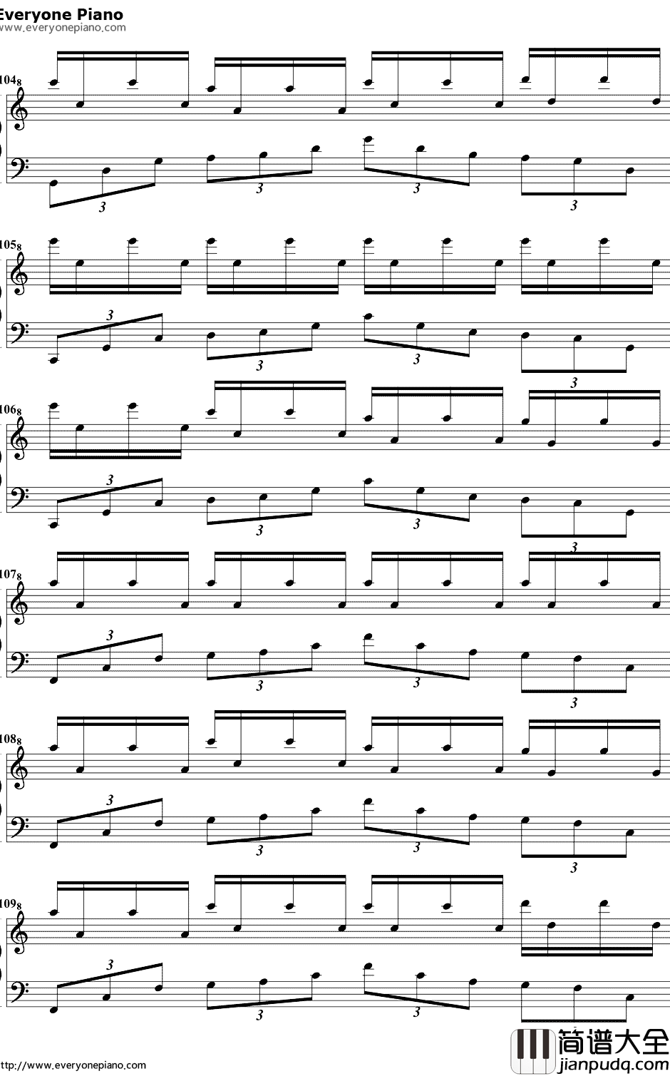 新年快乐钢琴谱_庚寅