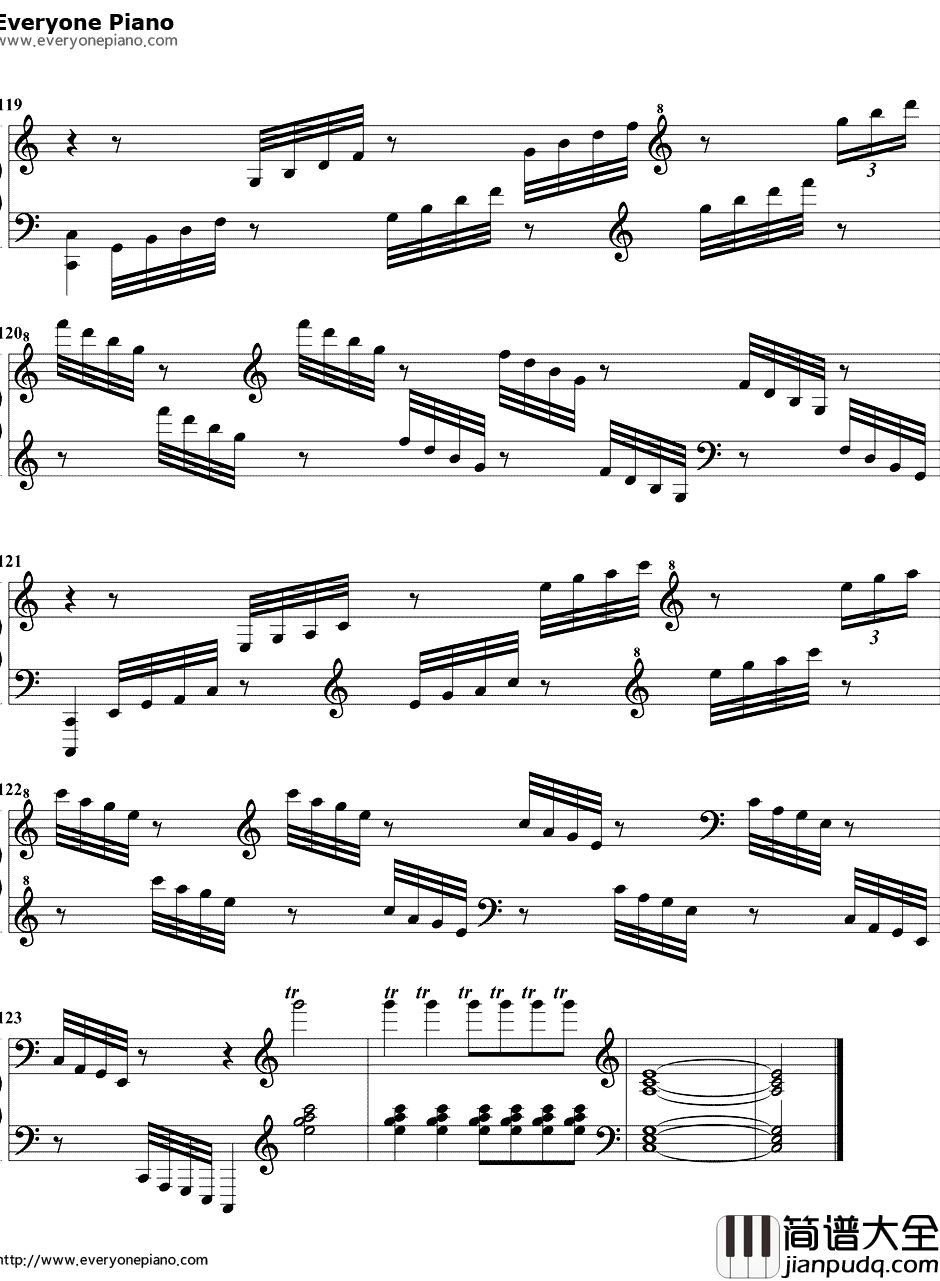 新年快乐钢琴谱_庚寅