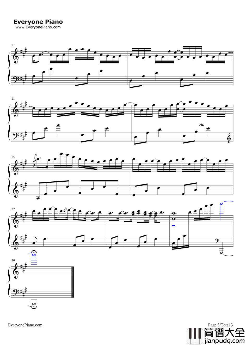 Our_Song钢琴谱_Taylor_Swift