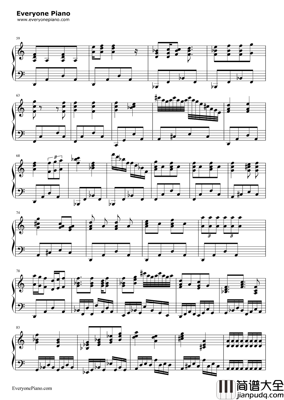 没离开过钢琴谱_林志炫