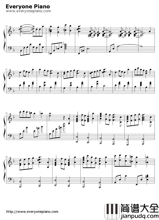 空幻的孩子钢琴谱_久石让Joe_Hisaishi_Dreamy_Child