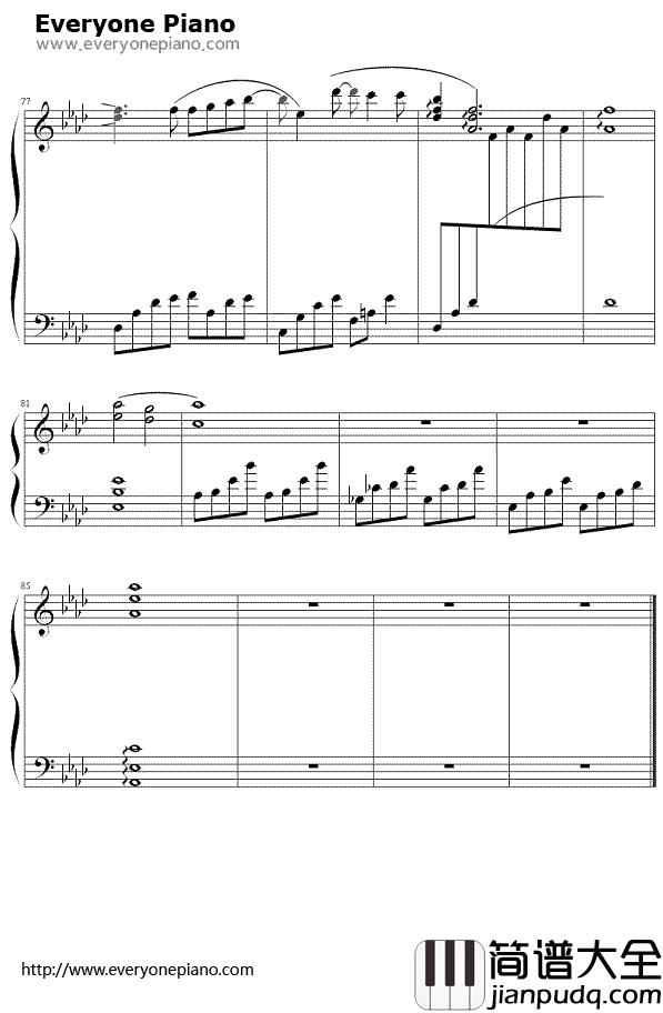 左边钢琴谱_杨丞琳