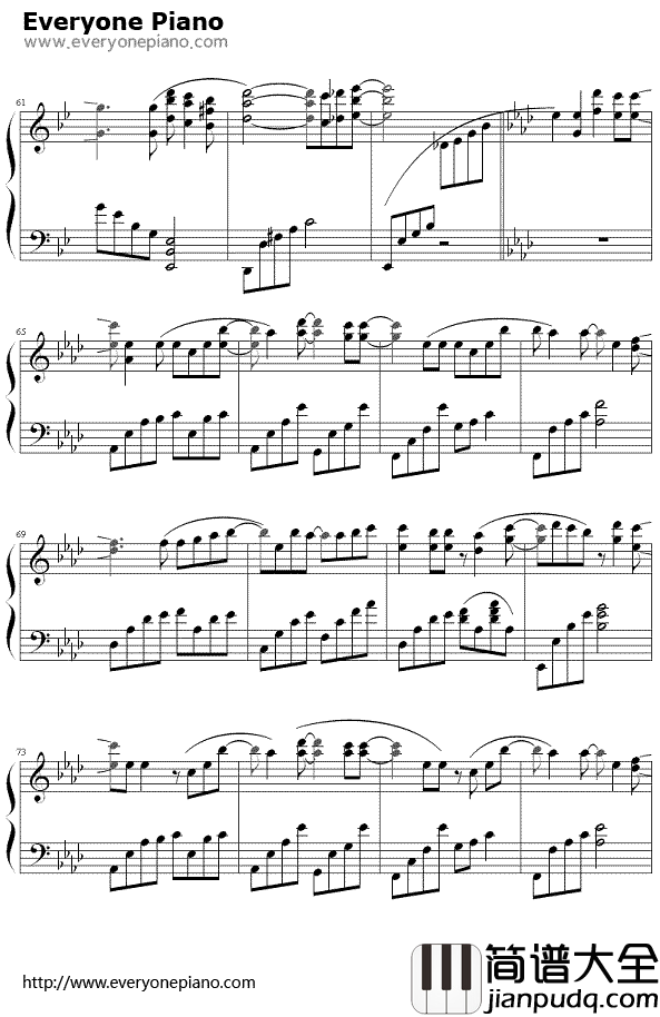 左边钢琴谱_杨丞琳