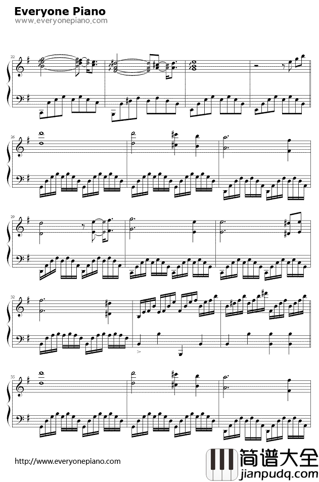 绿袖子钢琴谱_英国民歌