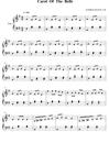 Carol_of_The_Bells钢琴谱_Mykola_Dmytrovych_Leontovych_钟声颂歌_圣诞歌曲_吉他谱_钢琴谱_简谱