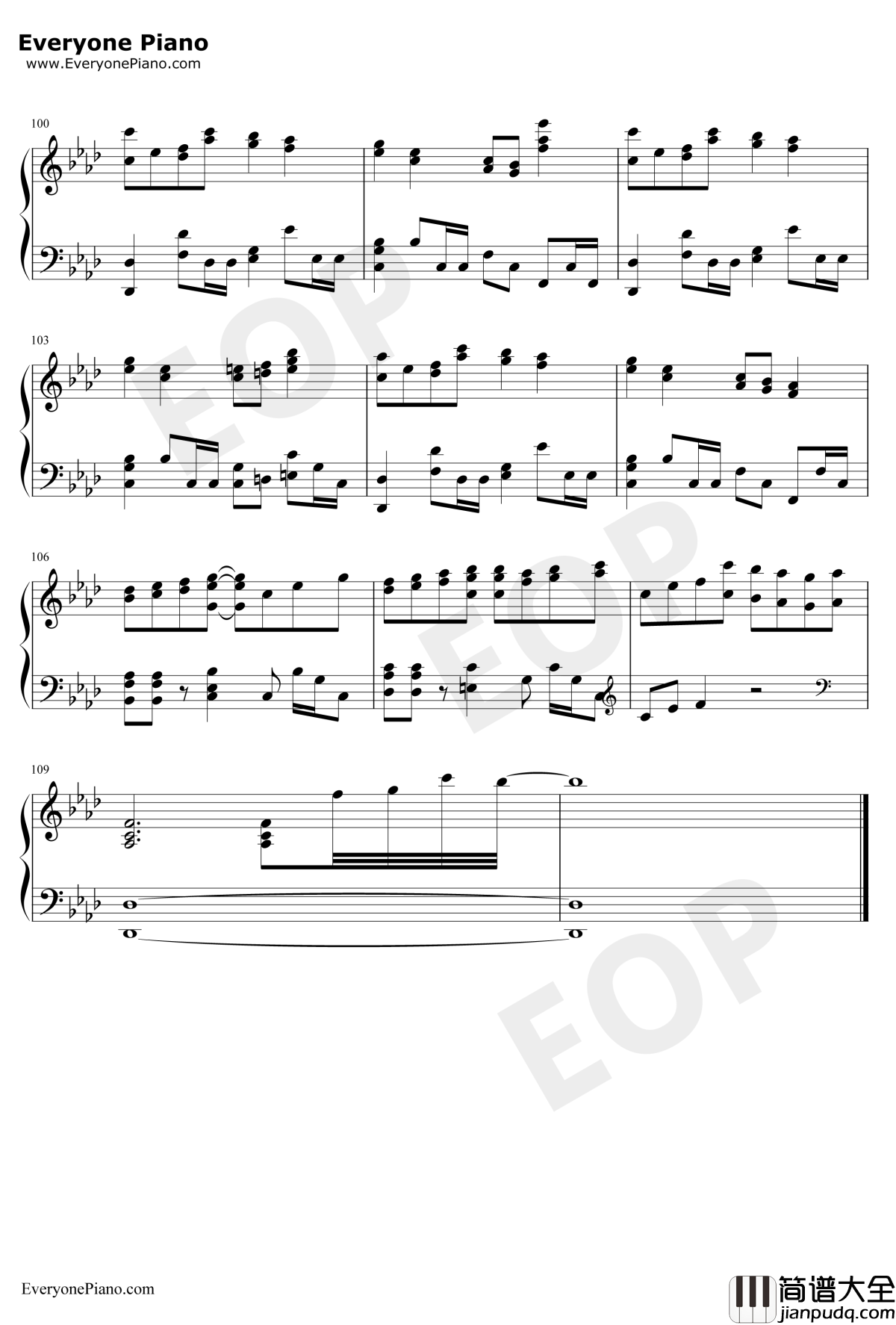 SAKURA钢琴谱_生物股长