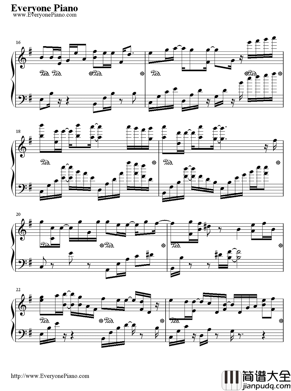 不分手的恋爱钢琴谱_汪苏泷