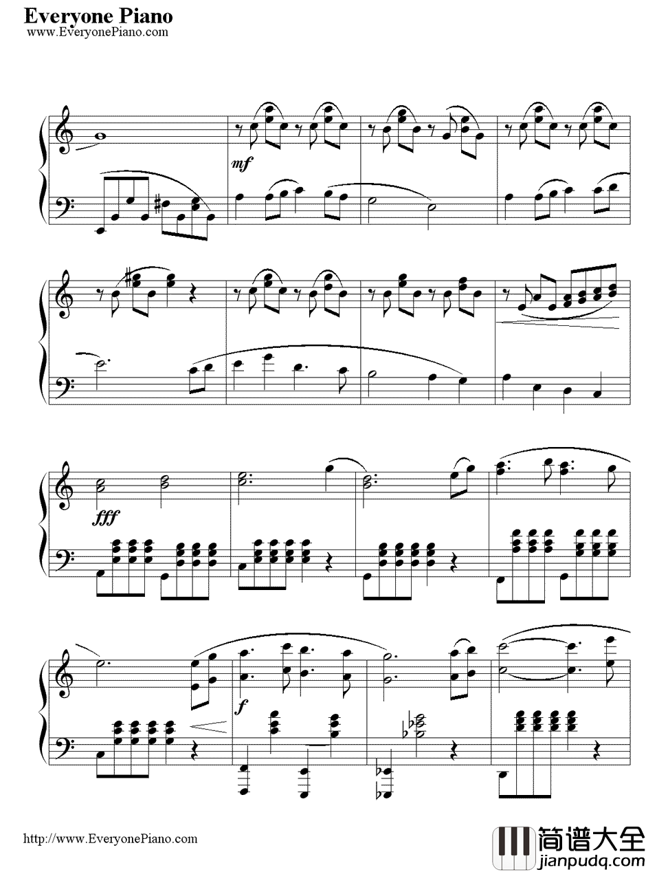 御剑江湖钢琴谱_骆集益__仙剑奇侠传三_主题曲