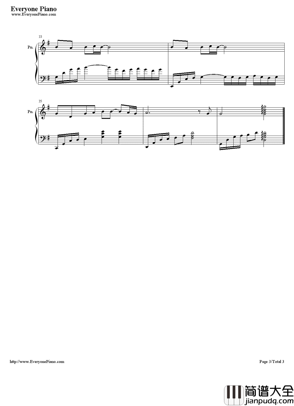 月牙儿伴奏钢琴谱_赵本山_电视剧_乡村爱情小夜曲_片尾曲