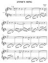安妮之歌钢琴谱_Bandari班德瑞_吉他谱_钢琴谱_简谱