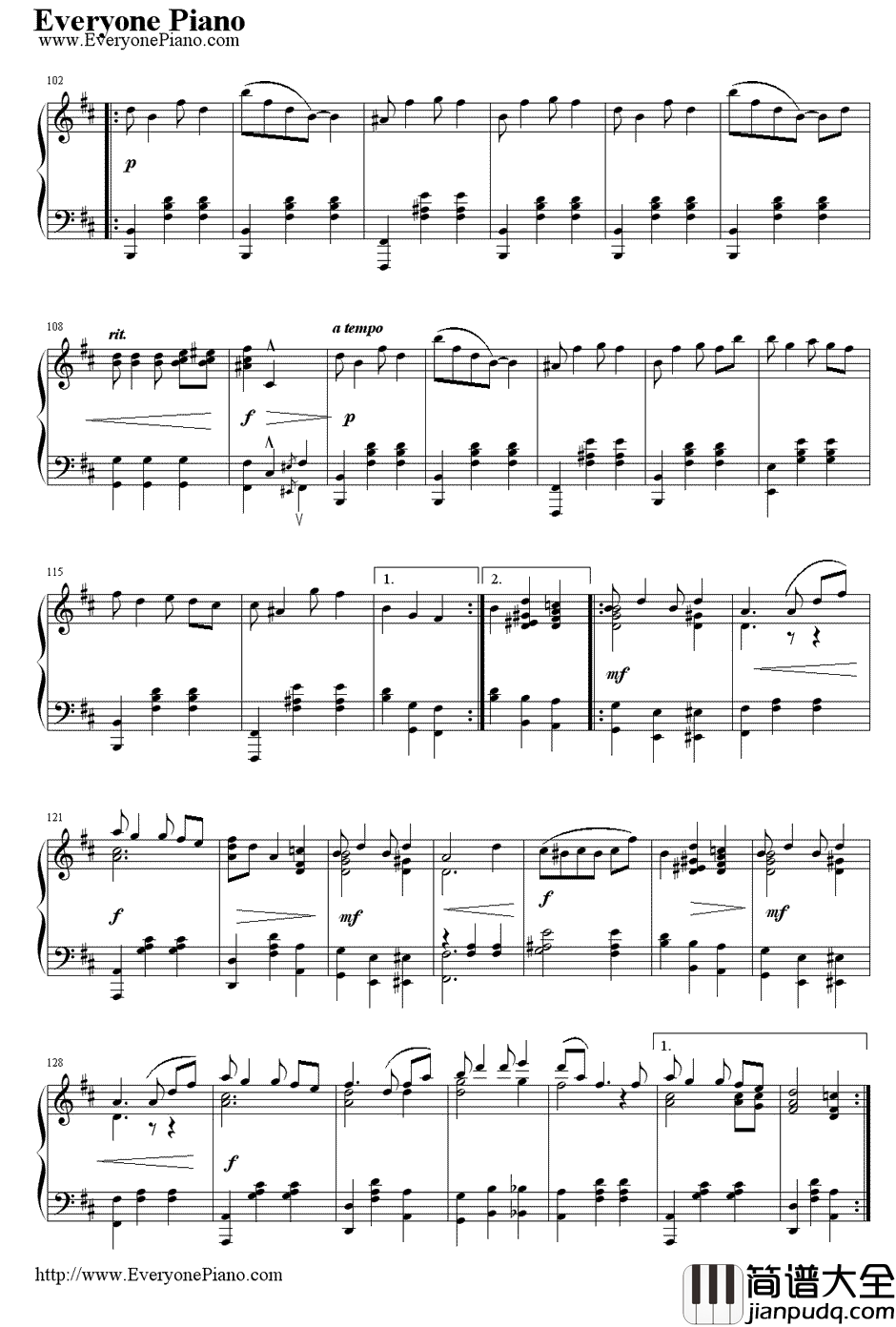 Bethena_A_Concert_Waltz钢琴谱_Scott_Joplin斯科特·乔普林