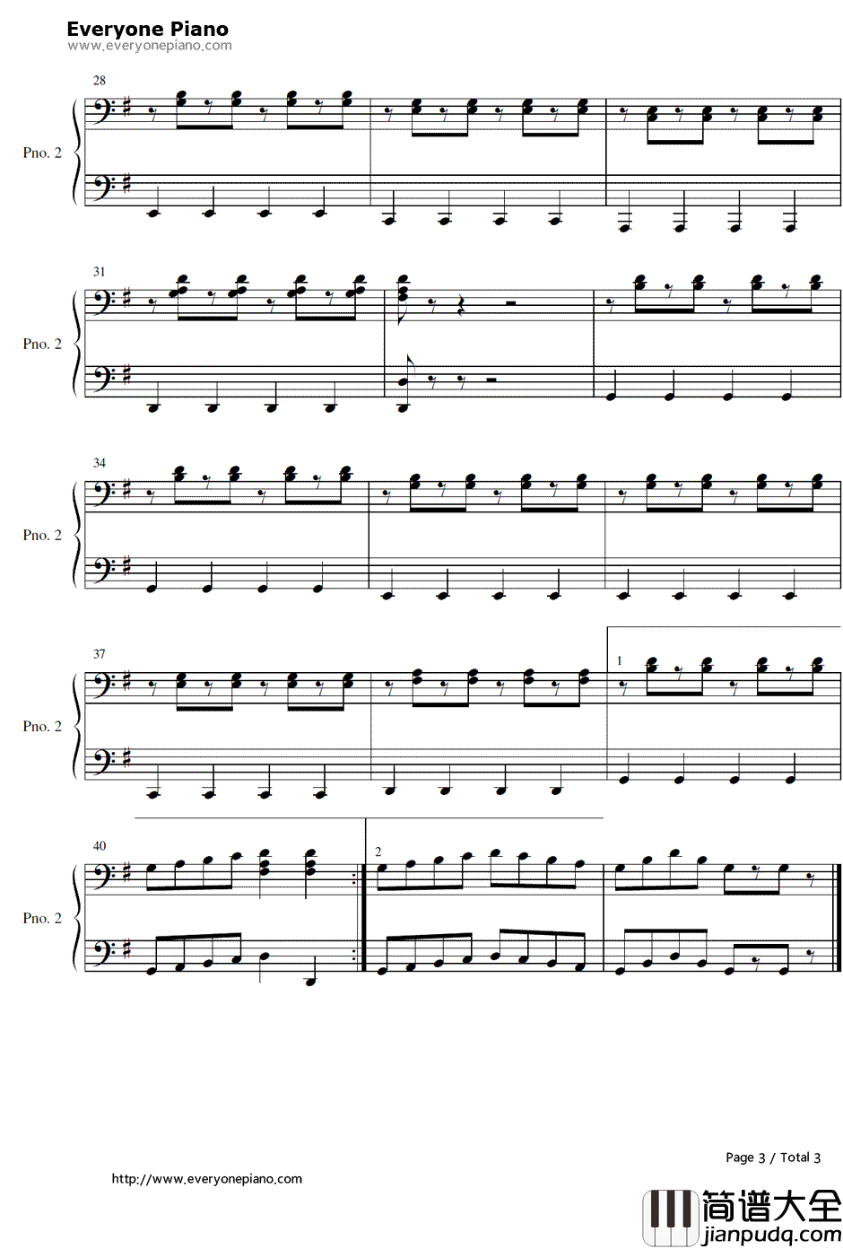 大家来跳舞(伴奏)钢琴谱_B.B.QUEENS__樱桃小丸子_片尾曲