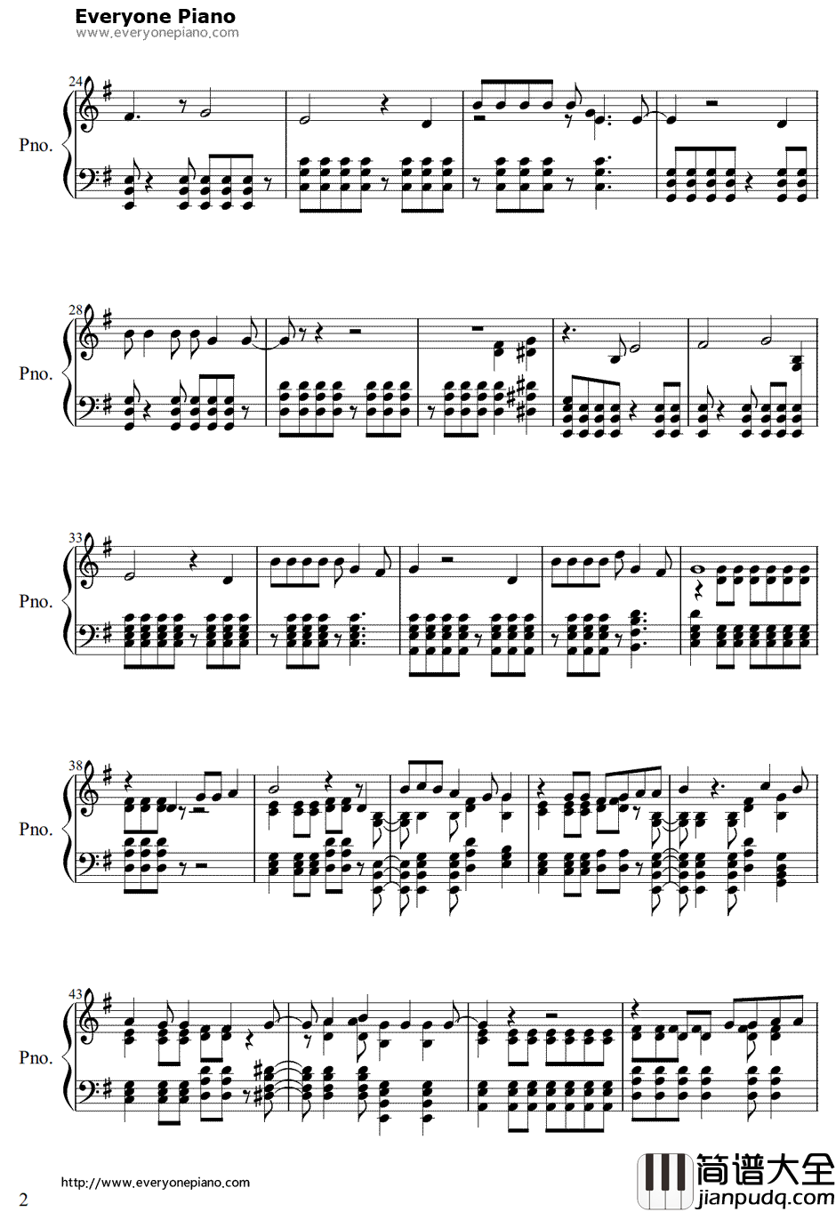 天使のCLOVER钢琴谱_aimi爱美__亚斯塔萝黛的后宫玩具_OP